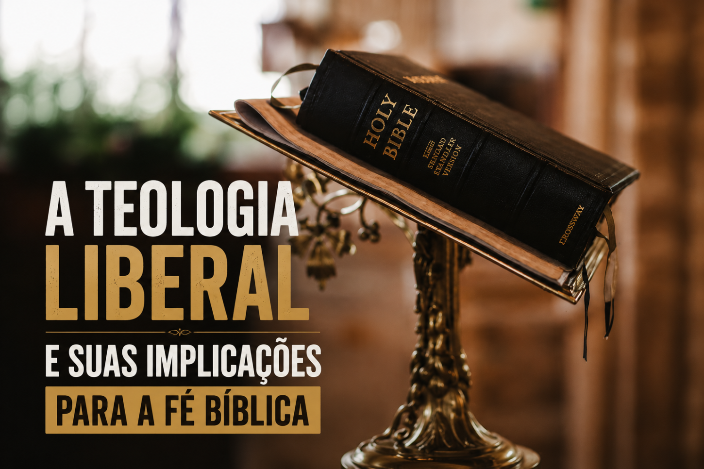 A TEOLOGIA LIBERAL E SUAS IMPLICAÇÕES PARA A FÉ BÍBLICA
