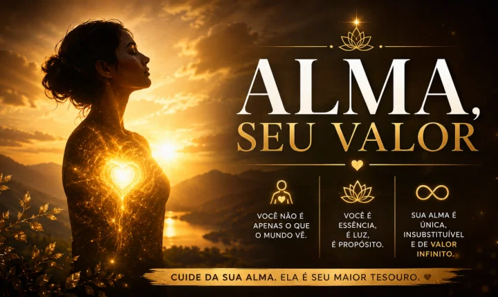 ALMA, SEU VALOR 
